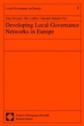 Cover: Developing Local Governance Networks in Europe - Nomos