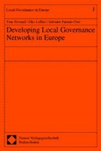 Enlarge image Cover: Developing Local Governance Networks in Europe - Nomos