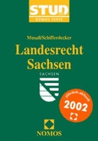 Enlarge image Cover: Landesrecht Sachsen - Nomos