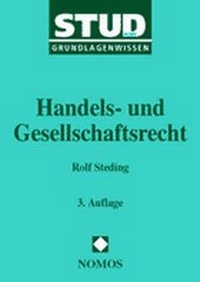 Enlarge image Cover: Handels- und Gesellschaftsrecht - Nomos