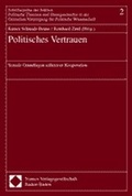 Cover: Politisches Vertrauen - Nomos