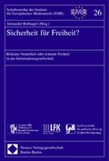 Cover: Sicherheit f&uuml;r Freiheit? - Nomos