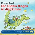Cover: Die Olchis fliegen in die Schule - Oetinger