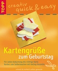 Cover: Kartengr&uuml;&szlig;e zum Geburtstag - frechverlag GmbH