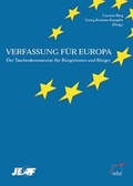 Cover: Verfassung f&uuml;r Europa - wbv Media