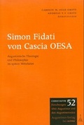 Cover: Simon Fidati von Cascia OESA - Augustinus-Verlag