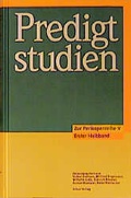 Cover: Predigtstudien / Zur Perikopenreihe V - Kreuz Verlag