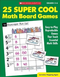 Enlarge image Cover: 25 Super Cool Math Board Games - Scholastic India Pvt Ltd