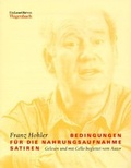 Cover: Bedingungen f&uuml;r die Nahrungsaufnahme - Wagenbach