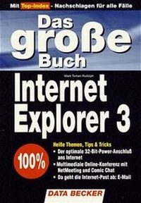 Enlarge image Cover: Internet Explorer 3 - Data Becker