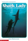 Cover: Shark Lady: True Adventures of Eugenie Clark - Scholastic Paperbacks