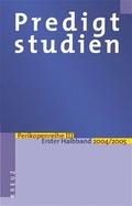 Cover: Predigtstudien - Kreuz Verlag