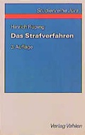 Cover: Das Strafverfahren - Vahlen