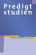 Cover: Predigtstudien - Kreuz Verlag