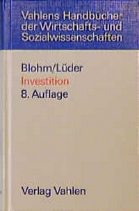 Enlarge image Cover: Investition - Vahlen