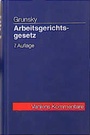Cover: Arbeitsgerichtsgesetz - Vahlen