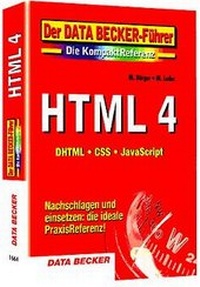 Enlarge image Cover: HTML 4 - Data Becker