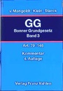 Cover: Das Bonner Grundgesetz - Vahlen