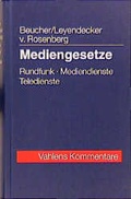 Cover: Mediengesetze - Vahlen