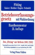 Cover: Betriebsverfassungsgesetz - Vahlen
