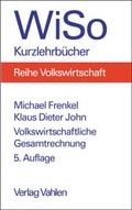Cover: Volkswirtschaftliche Gesamtrechnung - Vahlen