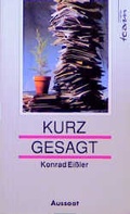 Cover: Kurz gesagt - Neukirchener Verlag