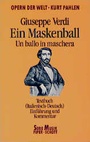 Cover: Ein Maskenball /Un ballo in maschera - Schott Music