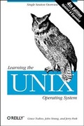 Cover: Learning the UNIX Operating System - O'Reilly