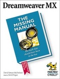 Cover: Dreamweaver MX: The Missing Manual - O'Reilly