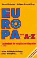 Cover: Europa von A - Z - Europa Union