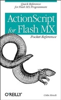 Cover: ActionScript for Flash MX Pocket Reference - O'Reilly