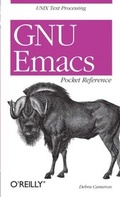 Cover: GNU Emacs Pocket Reference - O'Reilly