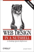 Cover: Web Design in a Nutshell - O'Reilly