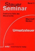 Cover: Steuer-Seminar Umsatzsteuer - Erich Fleischer Verlag
