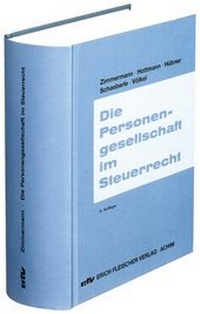 Abbildung von: Die Personengesellschaft im Steuerrecht - Erich Fleischer Verlag