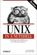 Cover: Unix in a Nutshell: System V Edition - O'Reilly