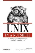 Cover: UNIX in a Nutshell - O'Reilly