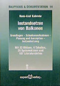 Cover: Instandsetzen von Balkonen - expert verlag ein Imprint von Narr Francke Attempto Verlag
