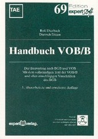 Enlarge image Cover: Handbuch VOB/B - expert verlag ein Imprint von Narr Francke Attempto Verlag