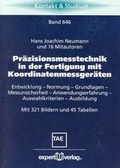 Cover: Pr&auml;zisionsmesstechnik in der Fertigung mit Koordinatenmessger&auml;ten - expert verlag ein Imprint von Narr Francke Attempto Verlag