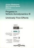 Cover: Progress in Vehicle Aerodynamics - expert verlag ein Imprint von Narr Francke Attempto Verlag