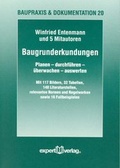 Cover: Baugrunduntersuchungen - expert verlag ein Imprint von Narr Francke Attempto Verlag