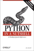 Cover: Python in a Nutshell - O'Reilly