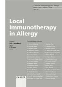 Enlarge image Cover: Local Immunotherapy in Allergy - Karger, S
