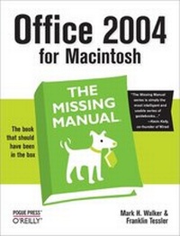 Abbildung von: Office 2004 for Macintosh: The Missing Manual - O'Reilly
