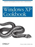 Cover: Windows XP Cookbook - O'Reilly