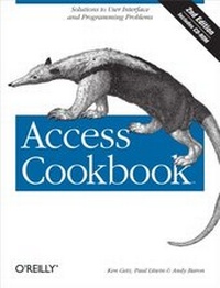 Abbildung von: Access Cookbook - O'Reilly