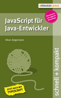 Enlarge image Cover: JavaScript für Java-Entwickler - Entwickler Press