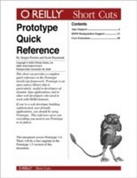 Enlarge image Cover: Prototype Quick Reference - O'Reilly