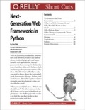 Cover: Next-Generation Web Frameworks in Python - O'Reilly